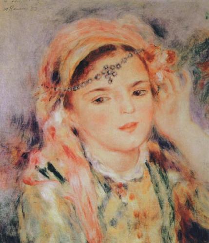 Pierre Renoir Algerian Woman oil painting image